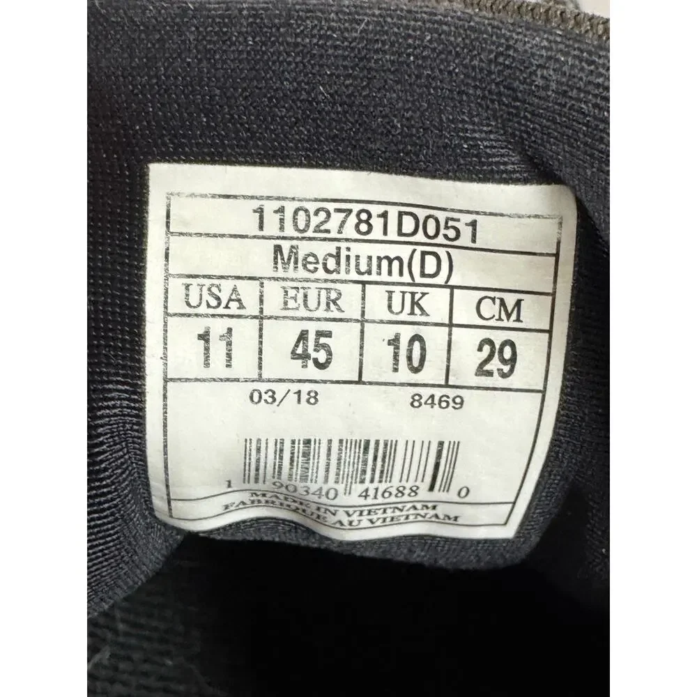 Brooks Launch 5 Men’s Size 11 D Black Gray Running Shoe Sneaker 1102781D051